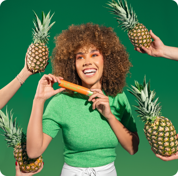 OBOŽAVAM ANANAS.  Taj osećaj da svaki put kad perem zube, osetim sočnu eksploziju koja me raspameti! 